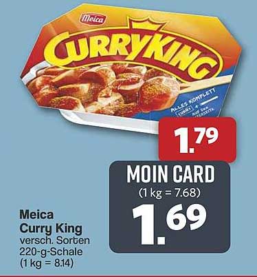 Meica Curry King 220-g-Schale - Verschiedene Sorten
