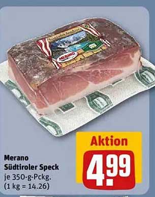 Merano Südtiroler Speck 350 g – Aktion!