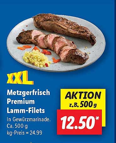 Metzgerfrisch Premium Lamm-Fillets