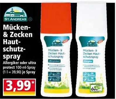 Mücken- & Zecken Hautschutzspray