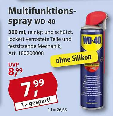 Multifunktionsspray WD-40 300 ml