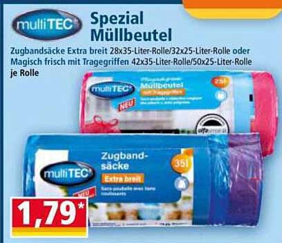 multiTEC Spezial Müllbeutel