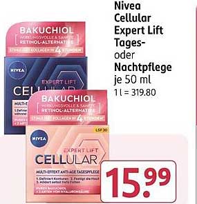 Nivea Cellular Expert Lift Tages- oder Nachtpflege je 50 ml