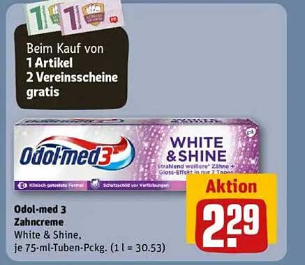 Odol-med 3 Zahnpasta White & Shine 75 ml