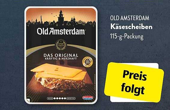 OLD AMSTERDAM Käse Scheiben 115-g-Packung