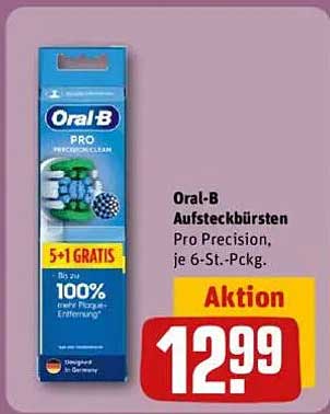 Oral-B Aufsteckbürsten Pro Precision, je 6-St.-Pckg.