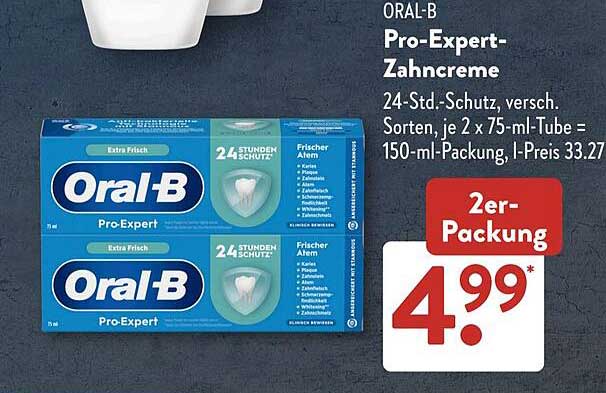 ORAL-B Pro-Expert-Zahncreme - 2er-Packung
