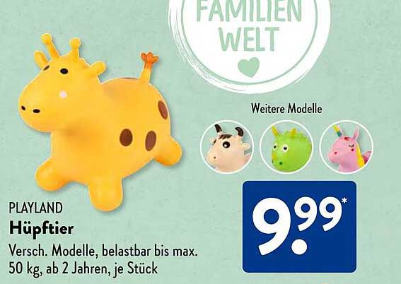 PLAYLAND Hüpftier - Vielfältiger Spielspaß für Kinder