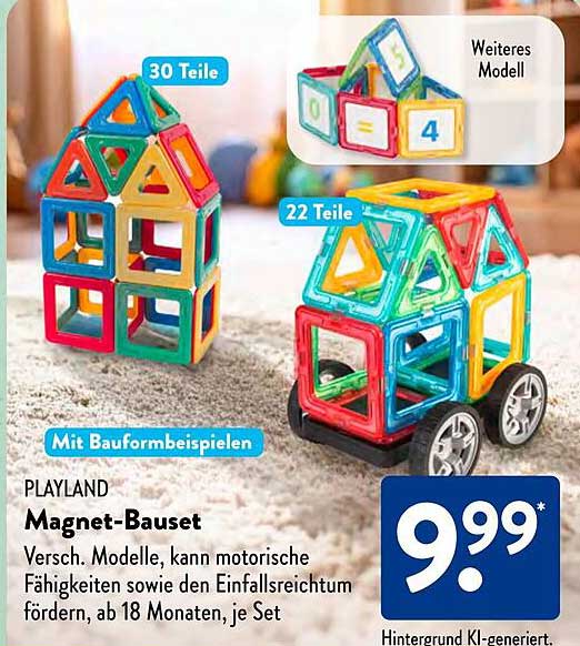PLAYLAND Magnet-Bauset