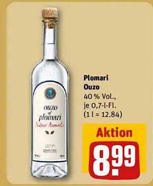 Plomari Ouzo 40% Vol., je 0,7 l