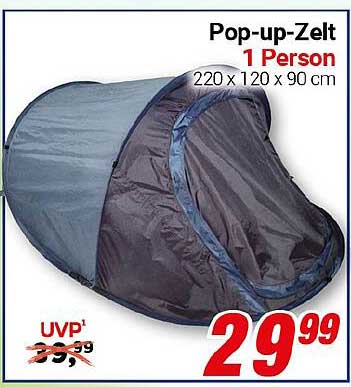 Pop-up-Zelt 1 Person