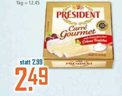 PRÉSIDENT Carré Gourmet 150g