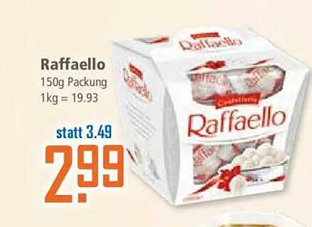 Raffaello 150g Packung