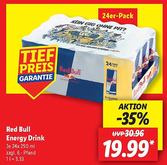 Red Bull Energy Drink 24er-Pack