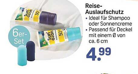 Reise-Audioschutz 6er-Set