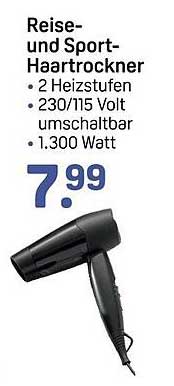 Reise- und Sport-Haartrockner