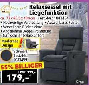 Relaxsessel mit Liegefunktion