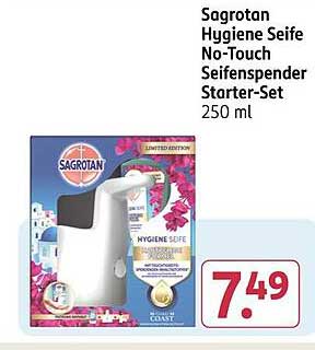Sagrotan Hygiene Seife No-Touch Seifenspender Starter-Set 250 ml