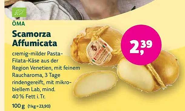 Scamorza Affumicata – Cremig-milder Pasta-Filata-Käse