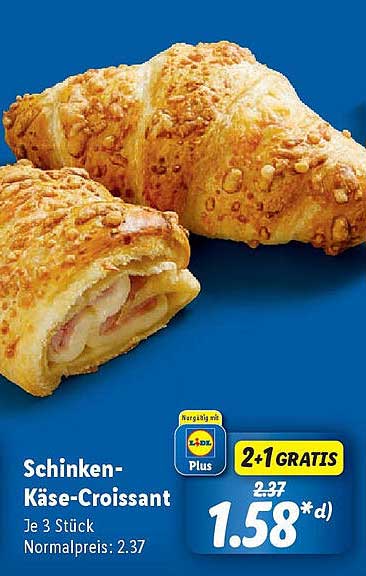 Schinken-Käse-Croissant