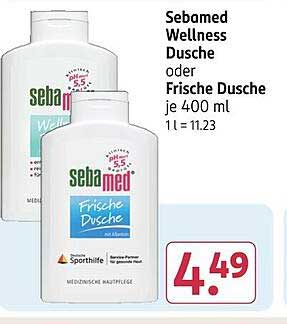 Sebamed Wellness Dusche oder Frische Dusche, je 400 ml
