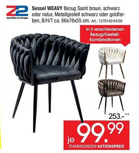 Sessel WEAVY - Ein stilvolles Möbelstück für Ihr Zuhause