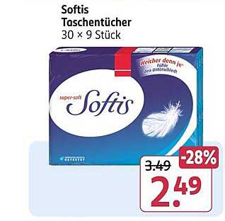 Softis Taschentücher 30 x 9 Stück
