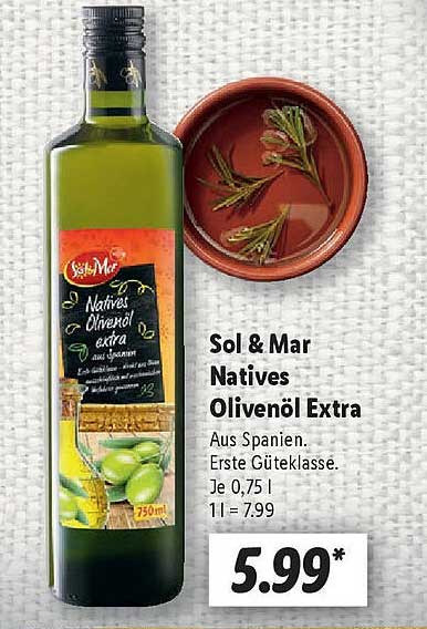 Sol & Mar Natives Olivenöl Extra