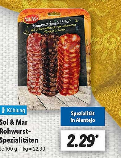 Sol & Mar Rohwurst-Spezialitäten