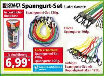 Spanngurt-Set 3 Jahre Garantie