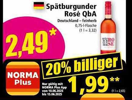 Spätburgunder Rosé QbA – Deutschland – feinherb (0,75 l)