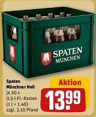Spaten Münchner Hell Kasten