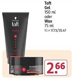 Taft Power Gel oder Wax - 150 ml oder 75 ml
