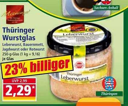 Thüringer Wurstglas – Lecker genießen
