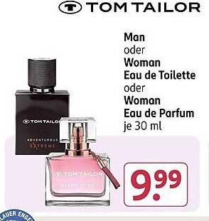 Tom Tailor Eau de Toilette und Eau de Parfum 30 ml