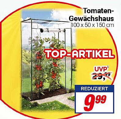 Tomaten-Gewächshaus 100 x 50 x 150 cm