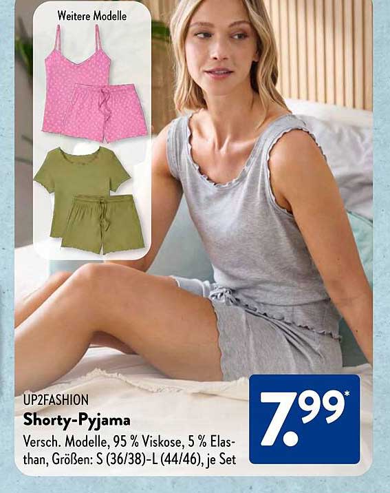 UP2FASHION Shorty-Pyjama