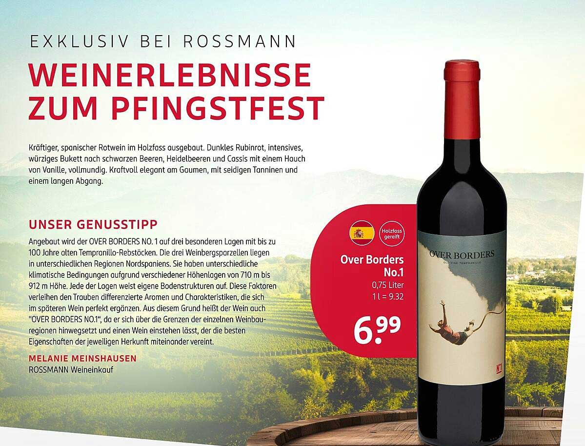 Weinerlebnisse zum Pfingstfest - Over Borders No.1