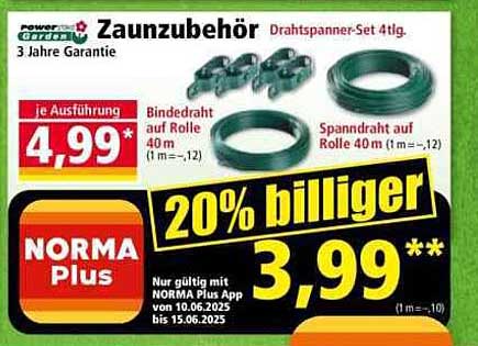 Zaun Zubehör Drahtspanner-Set 4tlg. mit 3 Jahren Garantie
