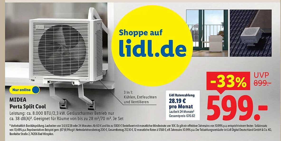 MIDEA Porta Split Cool
