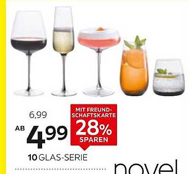 10er Glas-Serie - exklusive Designs für jeden Anlass