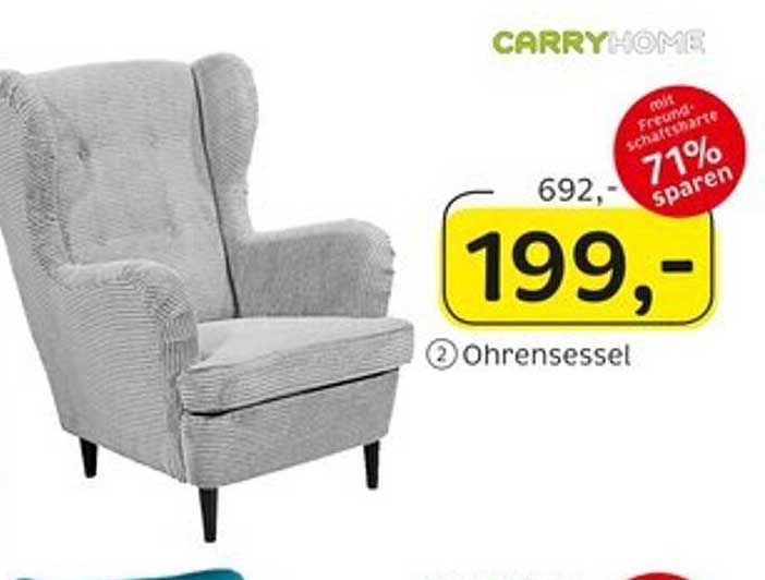2 Ohrensessel für nur 199,- Euro (statt 692,- Euro)