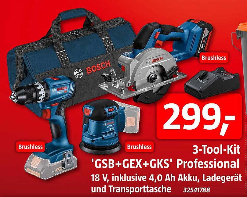 3-Tool-Kit 'GSB+GEX+GKS' Professional