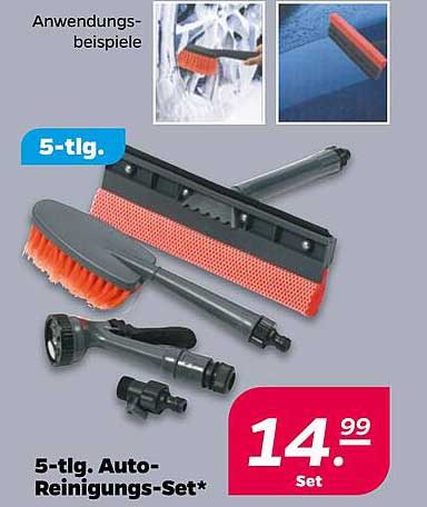 5-tlg. Auto-Reinigungs-Set*