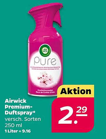 Airwick Premium-Duftspray* versch. Sorten 250 ml