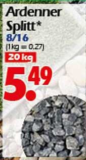 Ardenner Splitt 8/16 (20 kg)