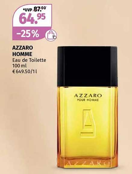 AZZARO HOMME Eau de Toilette 100 ml