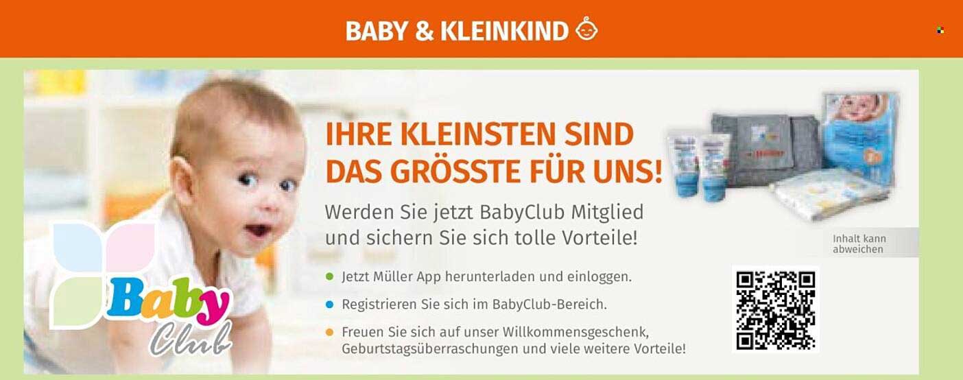 BabyClub Mitgliedschaft - Ihre Kleinsten sind das Größte für uns!