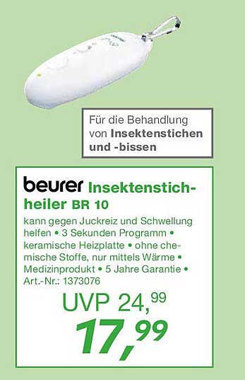 beurer Insektenstichheiler BR 10