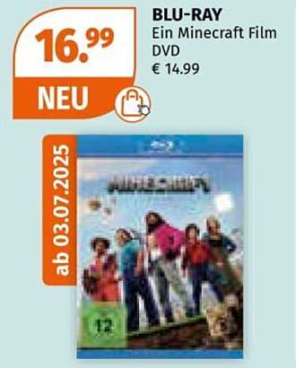 BLU-RAY: Ein Minecraft Film